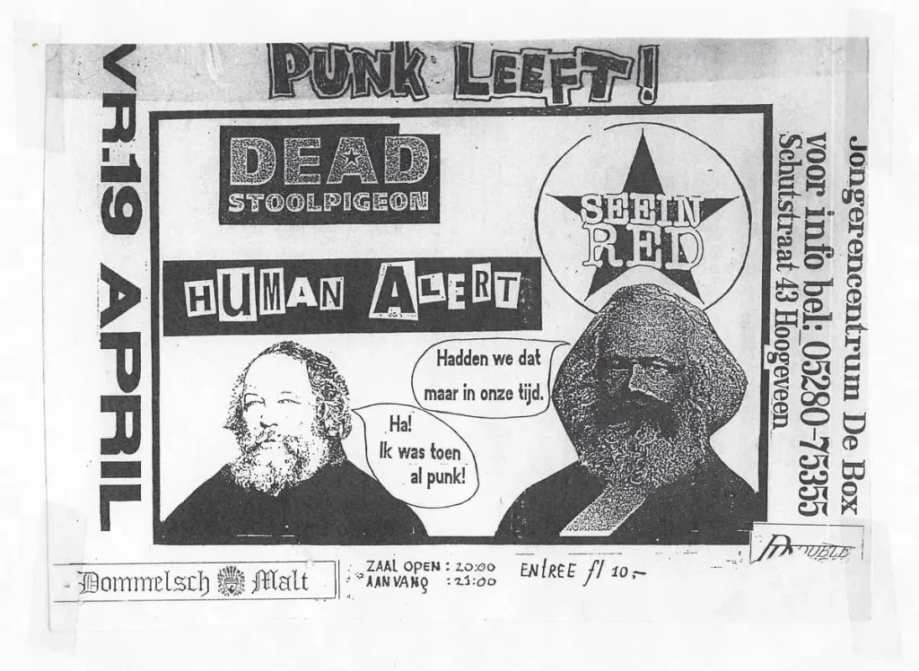 19-04-1996 -hoogeveen-de-box-deadstoolpigeon-human-alert-seein-red-flyer-01-c